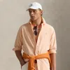 Polo Ralph Lauren Classic Fit Mineral-dyed Oxford Shirt In Amber