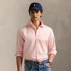 Polo Ralph Lauren Classic Fit Mineral-dyed Oxford Shirt In Rose