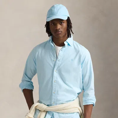 POLO RALPH LAUREN RALPH LAUREN CLASSIC FIT MINERAL-DYED OXFORD SHIRT