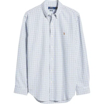 Polo Ralph Lauren Classic Fit Oxford Button-down Shirt In White/blue Multi