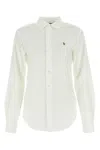 Polo Ralph Lauren Tailored White Button-down Shirt With Subtle Logo