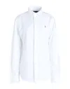 Polo Ralph Lauren White Heidi Skinny Long Sleeve Shirt In White