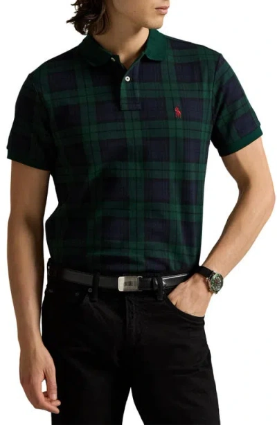 POLO RALPH LAUREN POLO RALPH LAUREN CLASSIC FIT PALID JACQUARD COTTON POLO
