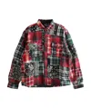 Polo Ralph Lauren Classic Fit Patchwork Flannel Workshirt In Multi