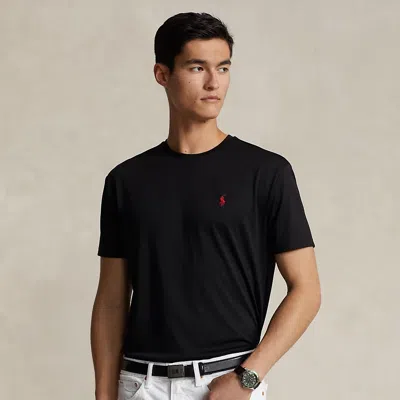 Polo Ralph Lauren Classic Fit Performance Jersey T-shirt In Polo Black