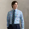 Polo Ralph Lauren Classic Fit Performance Oxford Shirt In Blue Seafoam Multi