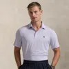 Polo Ralph Lauren Classic Fit Performance Polo Shirt In Flower Purple