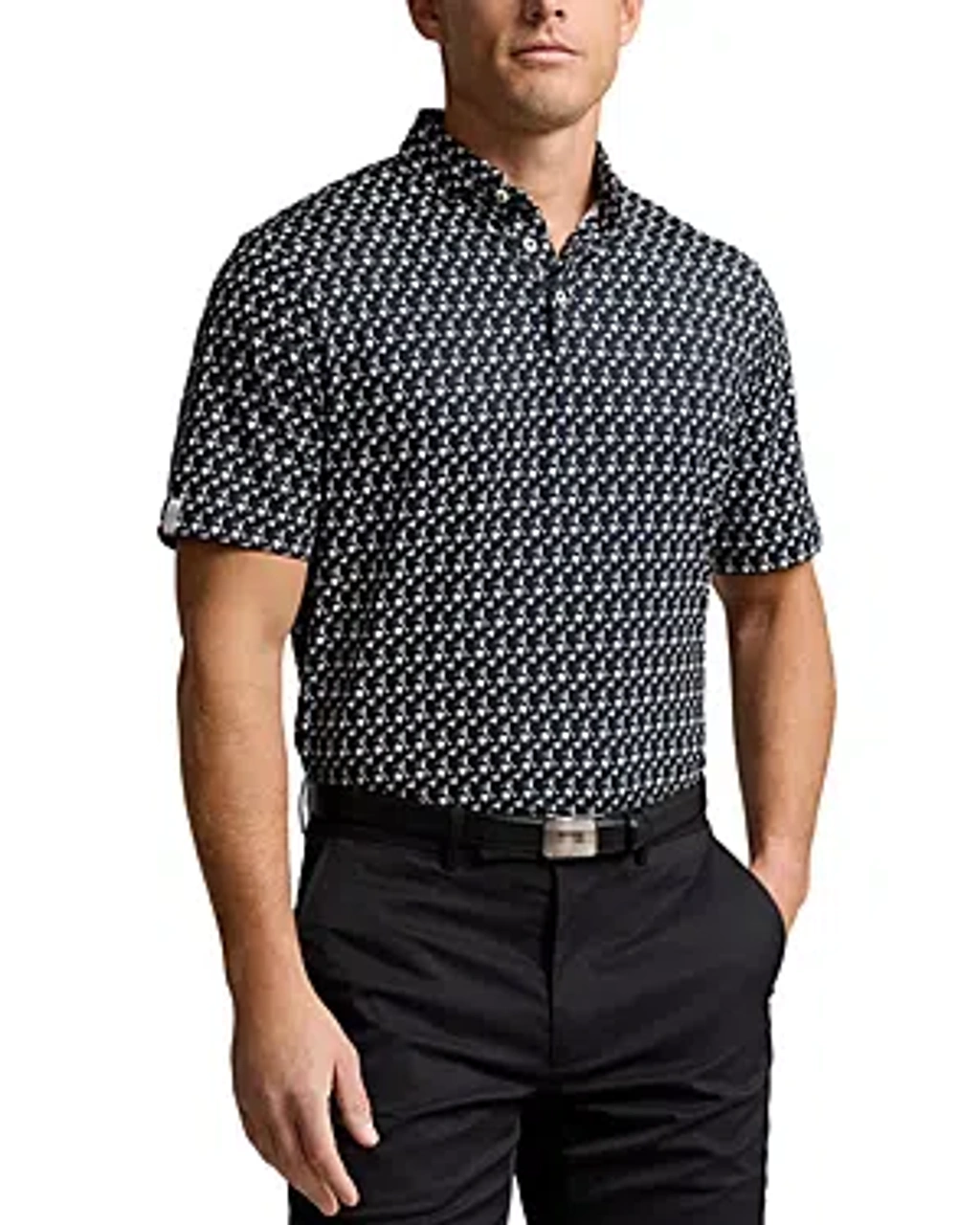 polo classic fit performance dress shirt Core Rob Polka Dot Golf Polo - Classic Fit main image 0