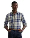 Polo Ralph Lauren Classic Fit Plaid Oxford Button Down Shirt In Multi