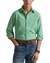 Polo Ralph Lauren Gingham Classic Fit Oxford Button-down Shirt In Summer Emerald/white