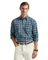 Polo Ralph Lauren Classic Fit Plaid Cotton Oxford Button-up Shirt