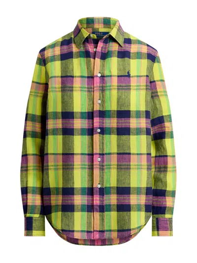 Polo Ralph Lauren Classic Fit Plaid Shirt In Multi