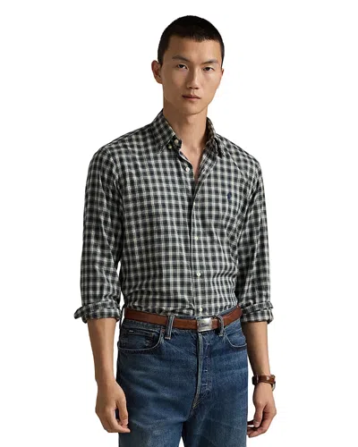 POLO RALPH LAUREN CLASSIC FIT PLAID TWILL SHIRT