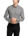 Polo Ralph Lauren Classic Fit Plaid Twill Shirt In Nero/blanc