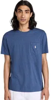 Polo Ralph Lauren Classic Fit Pocket Tee Derby Blue Heather