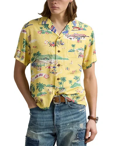 POLO RALPH LAUREN CLASSIC FIT POLO BEAR CAMP SHIRT