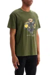 Polo Ralph Lauren Classic Fit Polo Bear T-shirt In Green