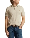 Polo Ralph Lauren Classic Fit Polo Shirt In Beige Heather