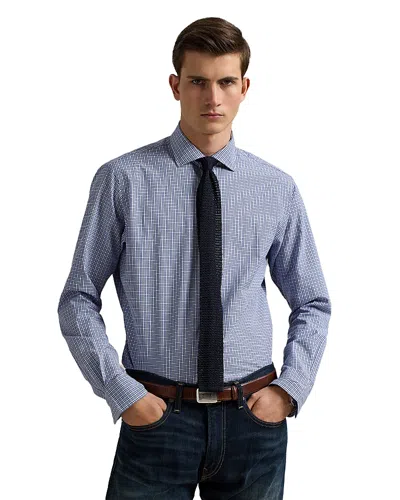 Polo Ralph Lauren Classic Fit Poplin Shirt In Blue