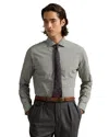 Polo Ralph Lauren Classic Fit Poplin Shirt In Green/white