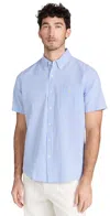 Polo Ralph Lauren Seersucker Shirt In 2604a Blue/white