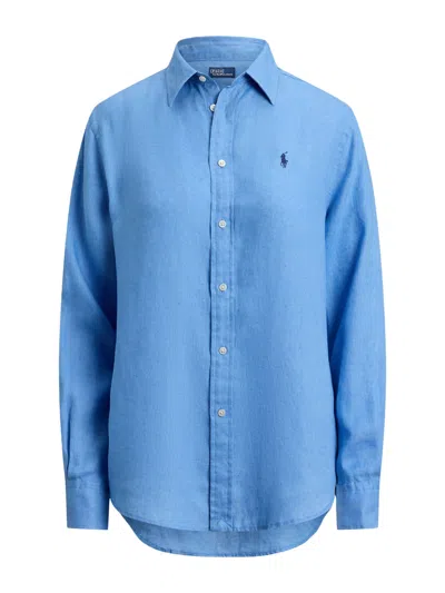 Polo Ralph Lauren Classic Fit Shirt In Blue