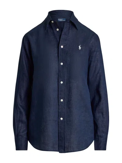 Polo Ralph Lauren Classic Fit Shirt In Blue