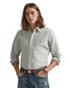 Polo Ralph Lauren The Iconic Oxford Button-down Shirt In Gray
