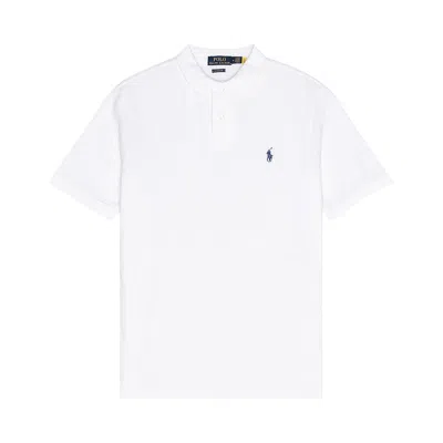 Pre-owned Polo Ralph Lauren Classic Fit Short-sleeve Mesh Polo 'white' | Men's Size M