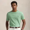 Polo Ralph Lauren Classic Fit Soft Cotton Crewneck T-shirt In Celadon Heather