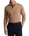 Polo Ralph Lauren Classic Fit Soft Cotton Long-sleeve Polo Shirt In Italian Heather