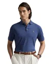 Polo Ralph Lauren Classic Fit Soft Cotton Polo Shirt In Blue