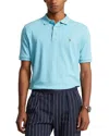 Polo Ralph Lauren Classic Fit Soft Cotton Polo Shirt In Light Blue