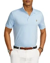 Polo Ralph Lauren Classic Fit Soft Cotton Polo Shirt In Office Blue Heather