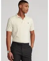Polo Ralph Lauren Classic Fit Soft Cotton Polo Shirt In State Heather