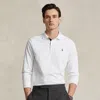 Polo Ralph Lauren Classic Fit Soft Cotton Polo Shirt In White
