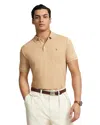 Polo Ralph Lauren Classic Fit Soft Touch Cotton Polo Shirt In Gold
