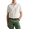 Polo Ralph Lauren Classic Fit Soft Cotton Polo Shirt In White
