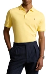 Polo Ralph Lauren Classic Fit Solid Yellow Cotton Jersey Polo In Beekman Yellow