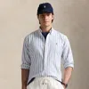Polo Ralph Lauren Classic Fit Striped Oxford Shirt In Blue/white