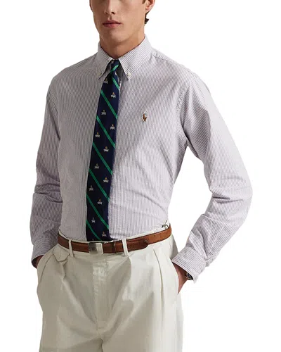 POLO RALPH LAUREN CLASSIC FIT STRIPED OXFORD SHIRT