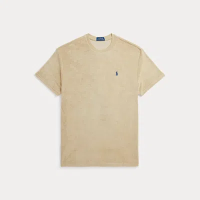 Polo Ralph Lauren Classic Fit Terry T-shirt In Neutral