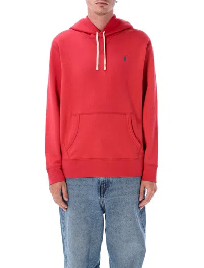 Polo Ralph Lauren Classic Hoodie In Red