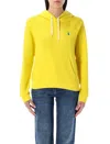 Polo Ralph Lauren Classic Hoodie In Yellow