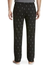 Polo Ralph Lauren Mens Logo-print Cotton-jersey Pyjama Bottoms Polo Black Aopp In Black