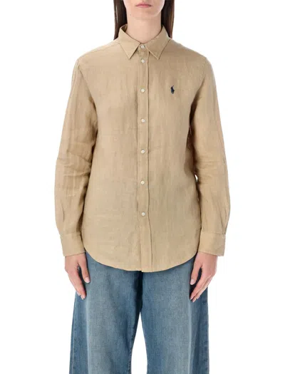 POLO RALPH LAUREN POLO RALPH LAUREN CLASSIC LINEN SHIRT