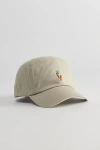 Polo Ralph Lauren Classic Logo Icon Baseball Hat In Khaki, Men's At Urban Outfitters