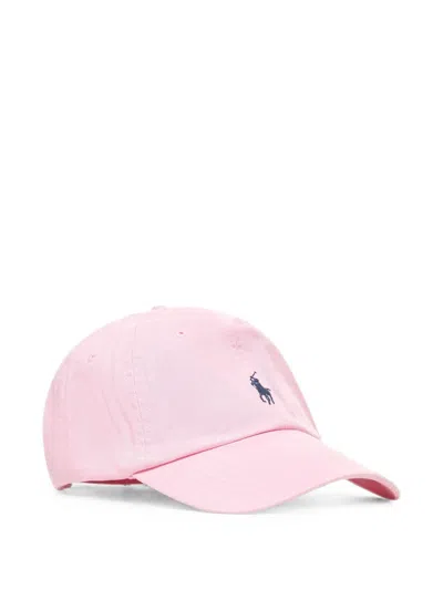 Polo Ralph Lauren Classic Logo-embroidered Baseball Cap In Pink