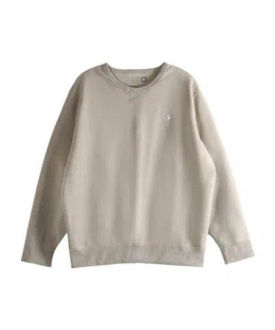 Polo Ralph Lauren Classic Long-sleeved Sweatshirt In Neutral