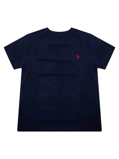 Polo Ralph Lauren Classic Mini Short Sleeve T-shirt In Blu